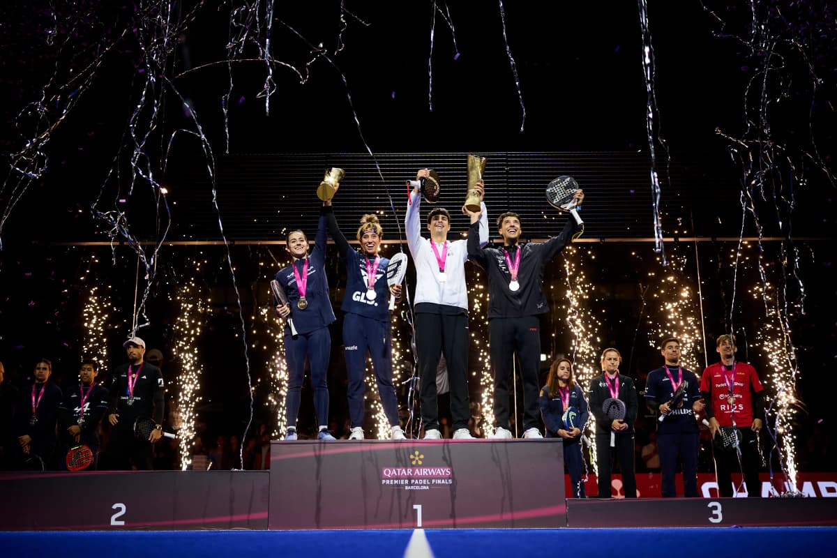 Ganadores de las Premier Padel Finals