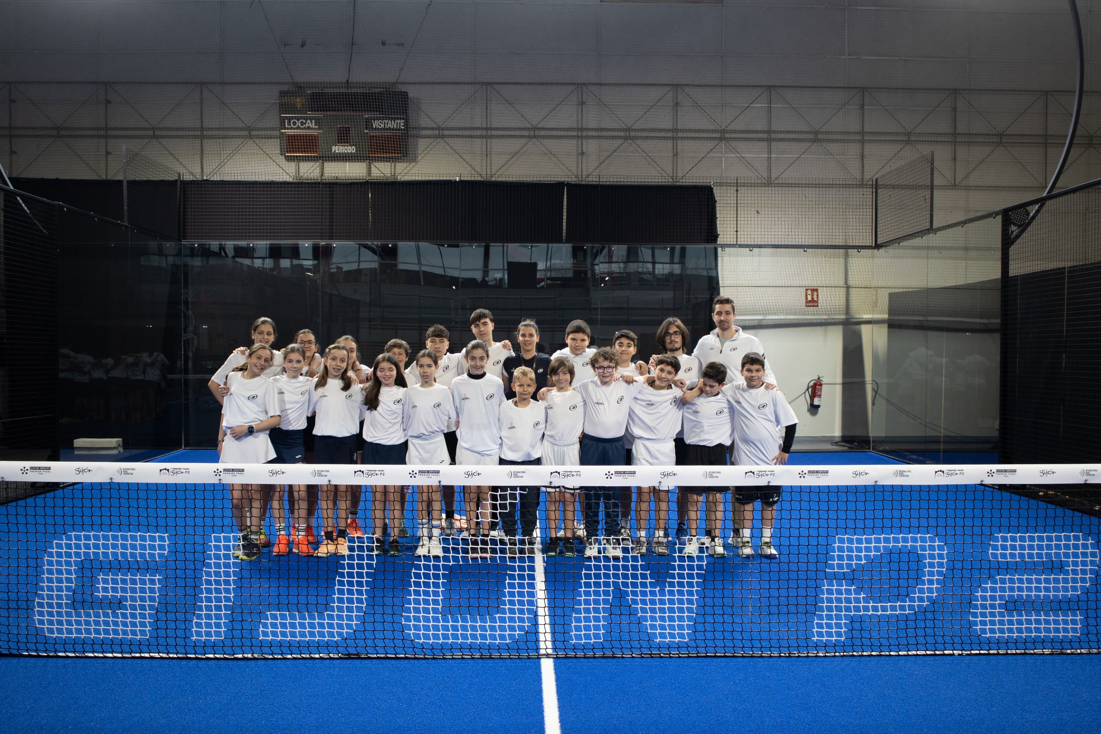 Premier Padel Academy hosts its first international clinic in Gijón